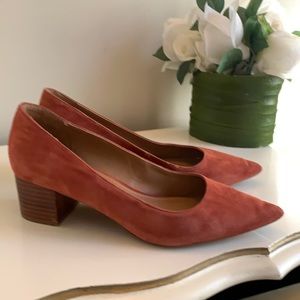 Crown Vintage Suede Heels.